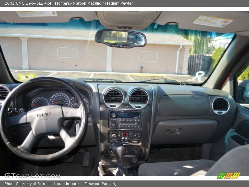 Monterey Maroon Metallic / Medium Pewter 2002 GMC Envoy SLE 4x4