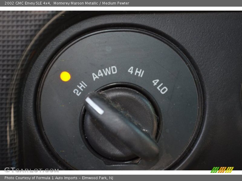 Monterey Maroon Metallic / Medium Pewter 2002 GMC Envoy SLE 4x4