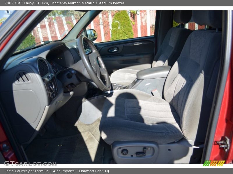 Monterey Maroon Metallic / Medium Pewter 2002 GMC Envoy SLE 4x4