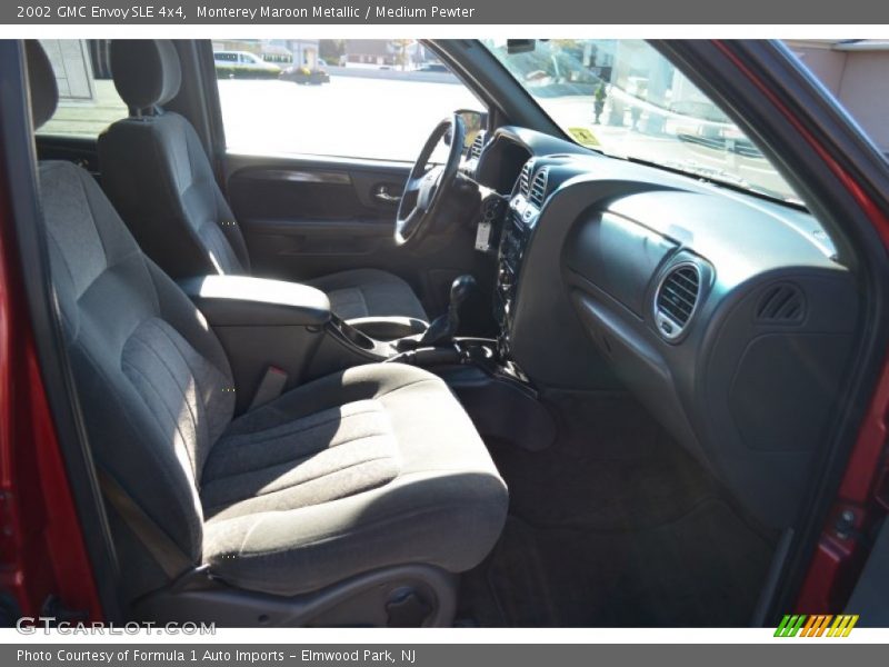 Monterey Maroon Metallic / Medium Pewter 2002 GMC Envoy SLE 4x4