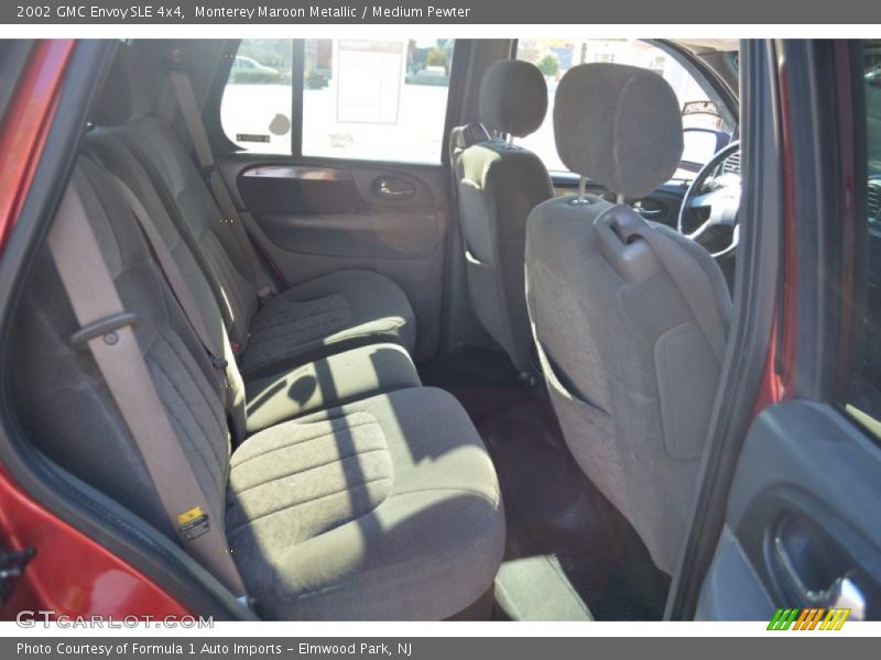 Monterey Maroon Metallic / Medium Pewter 2002 GMC Envoy SLE 4x4