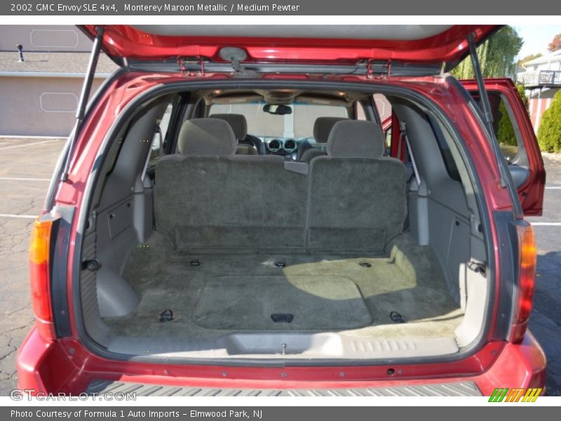 Monterey Maroon Metallic / Medium Pewter 2002 GMC Envoy SLE 4x4