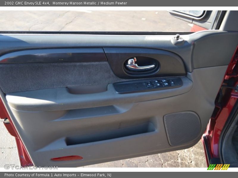 Monterey Maroon Metallic / Medium Pewter 2002 GMC Envoy SLE 4x4