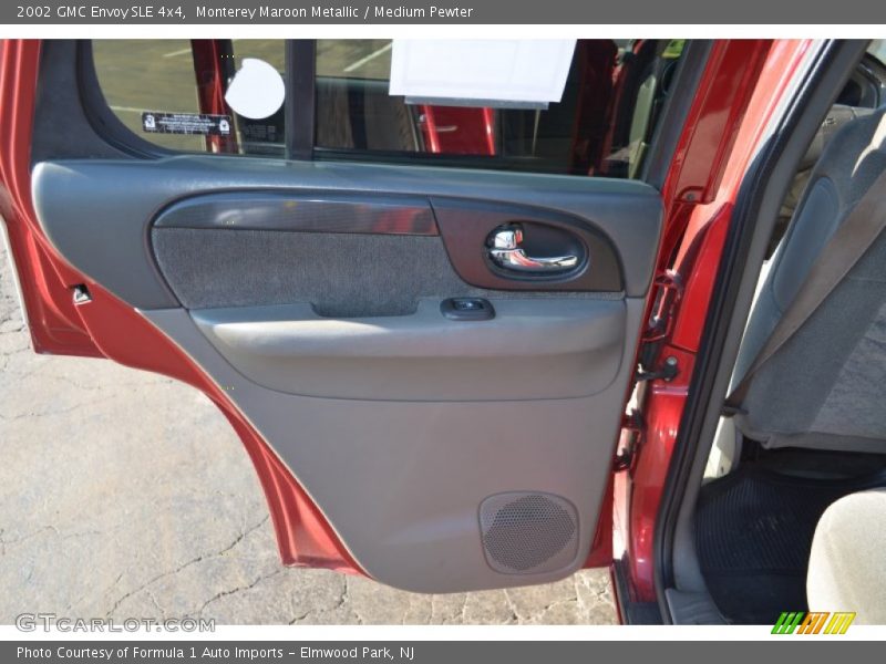 Monterey Maroon Metallic / Medium Pewter 2002 GMC Envoy SLE 4x4