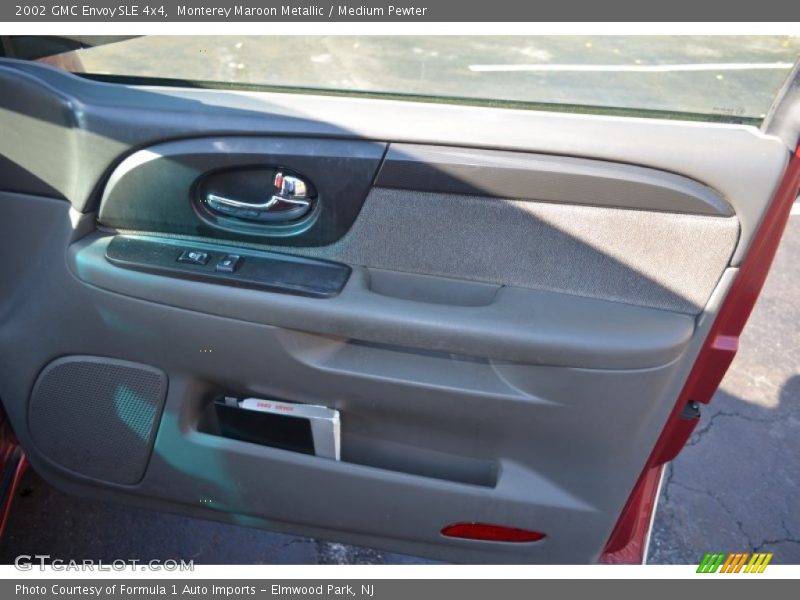 Monterey Maroon Metallic / Medium Pewter 2002 GMC Envoy SLE 4x4