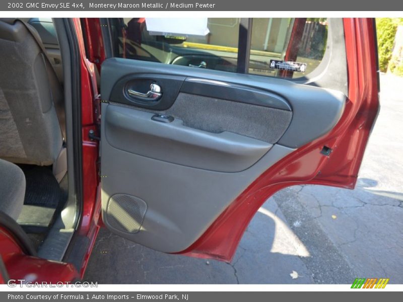 Monterey Maroon Metallic / Medium Pewter 2002 GMC Envoy SLE 4x4