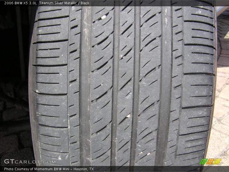 Titanium Silver Metallic / Black 2006 BMW X5 3.0i