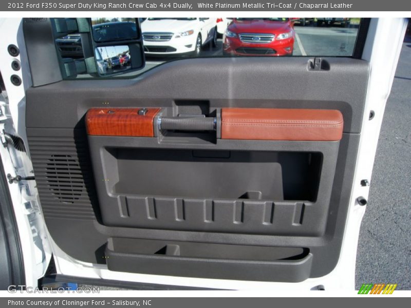 Door Panel of 2012 F350 Super Duty King Ranch Crew Cab 4x4 Dually