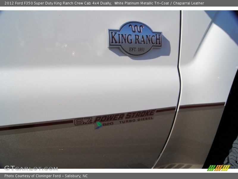  2012 F350 Super Duty King Ranch Crew Cab 4x4 Dually Logo