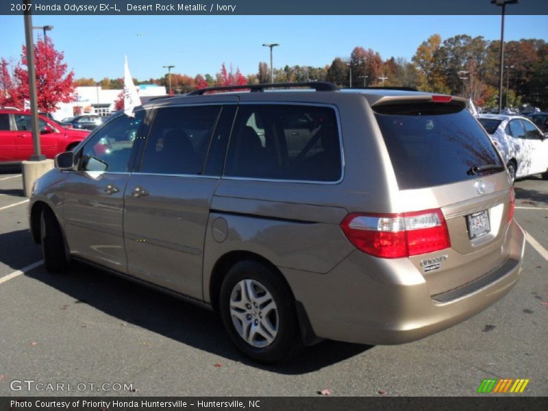 Desert Rock Metallic / Ivory 2007 Honda Odyssey EX-L