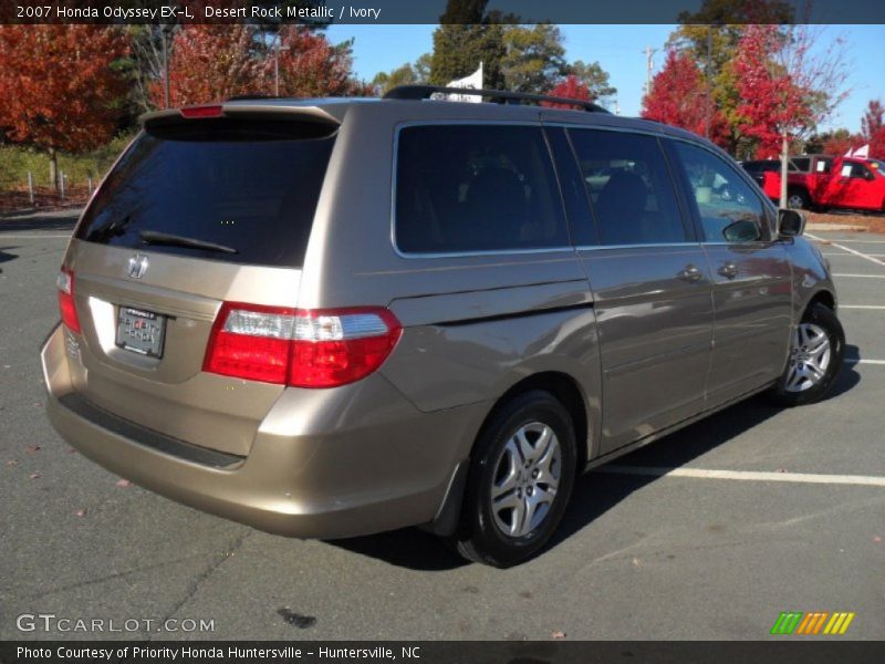 Desert Rock Metallic / Ivory 2007 Honda Odyssey EX-L