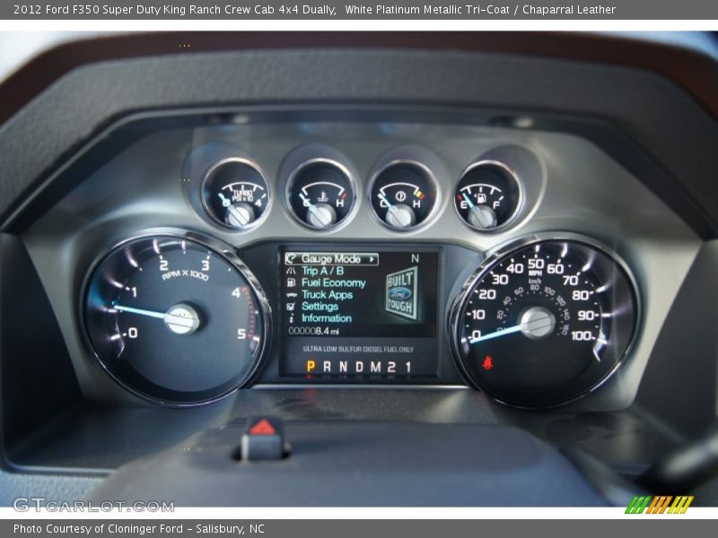  2012 F350 Super Duty King Ranch Crew Cab 4x4 Dually King Ranch Crew Cab 4x4 Dually Gauges