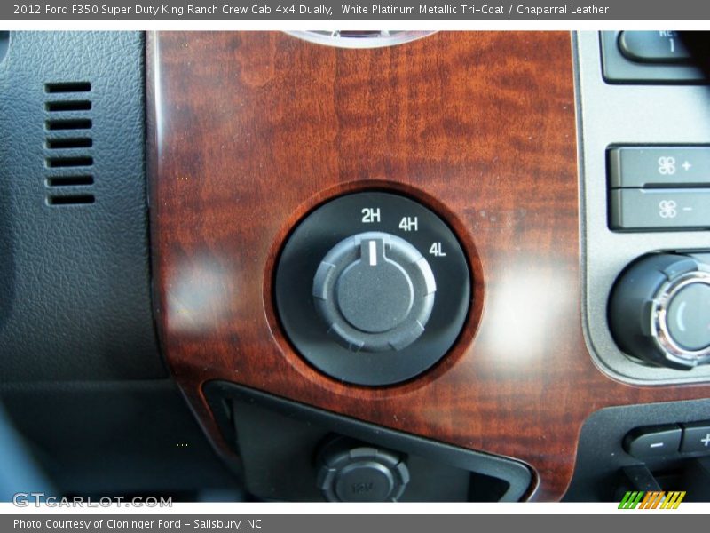 Controls of 2012 F350 Super Duty King Ranch Crew Cab 4x4 Dually