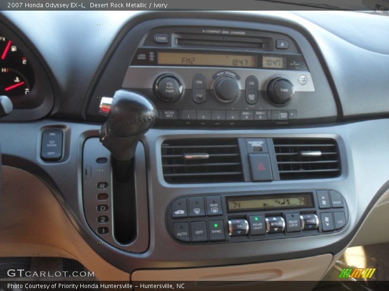 Desert Rock Metallic / Ivory 2007 Honda Odyssey EX-L