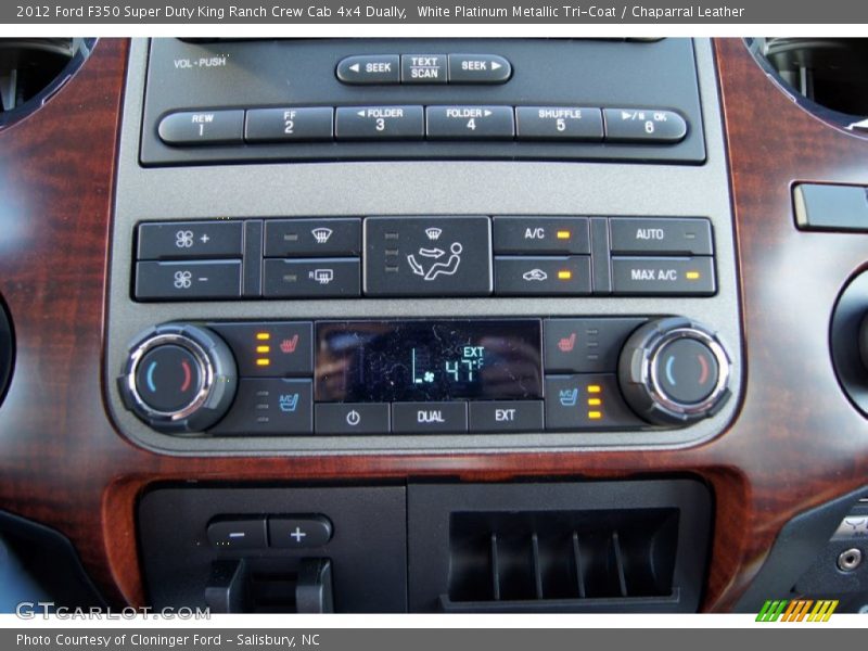 Controls of 2012 F350 Super Duty King Ranch Crew Cab 4x4 Dually