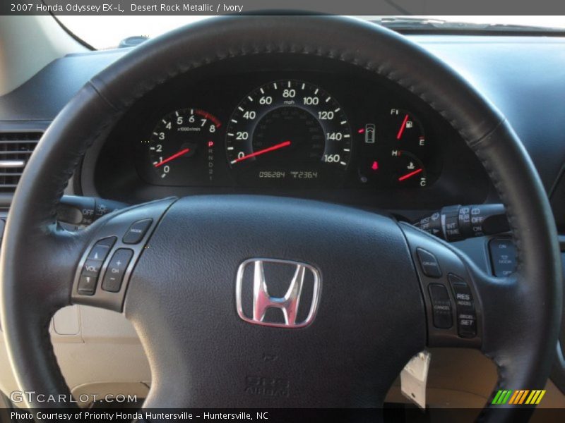 Desert Rock Metallic / Ivory 2007 Honda Odyssey EX-L