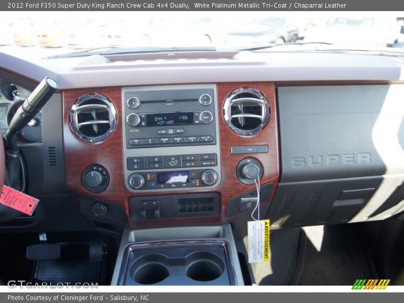 Controls of 2012 F350 Super Duty King Ranch Crew Cab 4x4 Dually