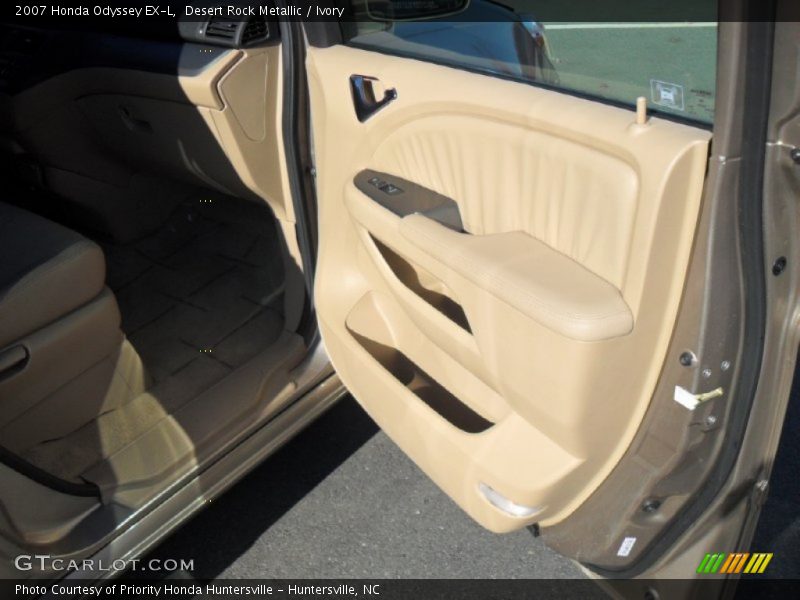 Desert Rock Metallic / Ivory 2007 Honda Odyssey EX-L