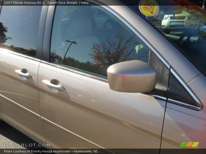 Desert Rock Metallic / Ivory 2007 Honda Odyssey EX-L