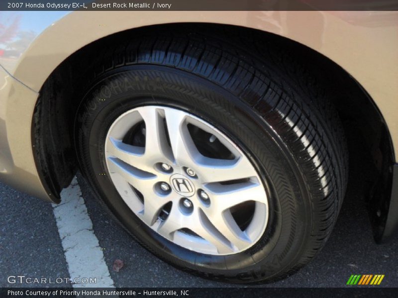 Desert Rock Metallic / Ivory 2007 Honda Odyssey EX-L