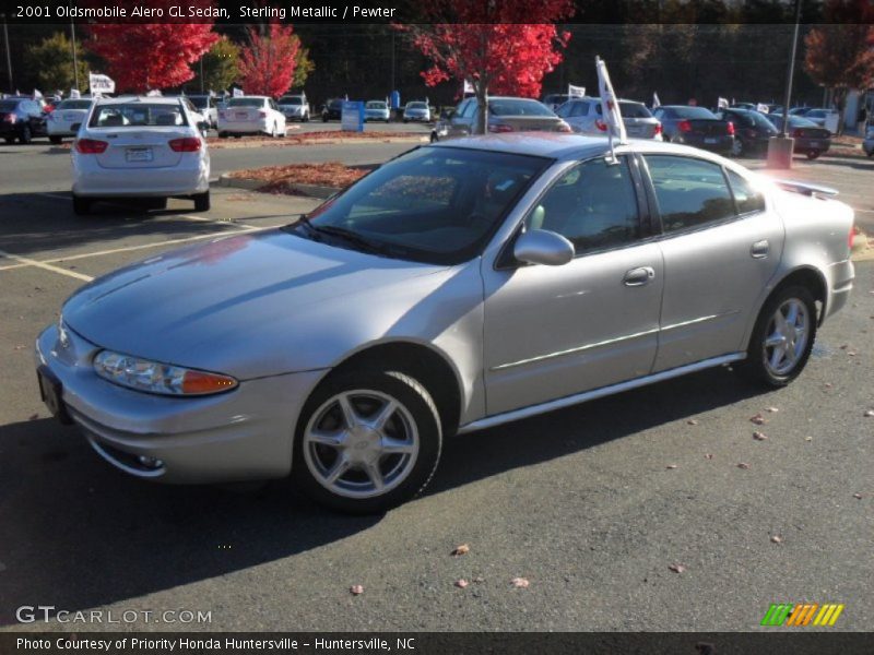 Sterling Metallic / Pewter 2001 Oldsmobile Alero GL Sedan