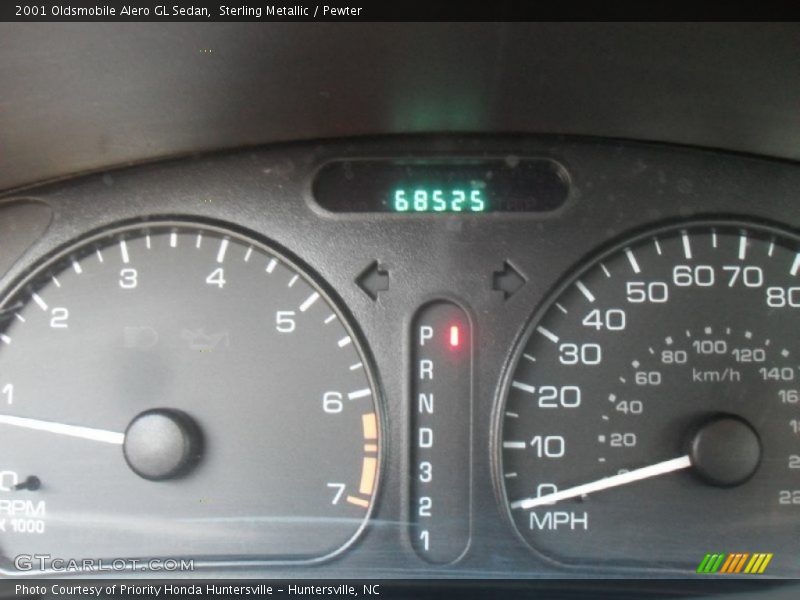 Sterling Metallic / Pewter 2001 Oldsmobile Alero GL Sedan