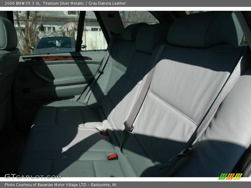 Titanium Silver Metallic / Gray Dakota Leather 2006 BMW X5 3.0i