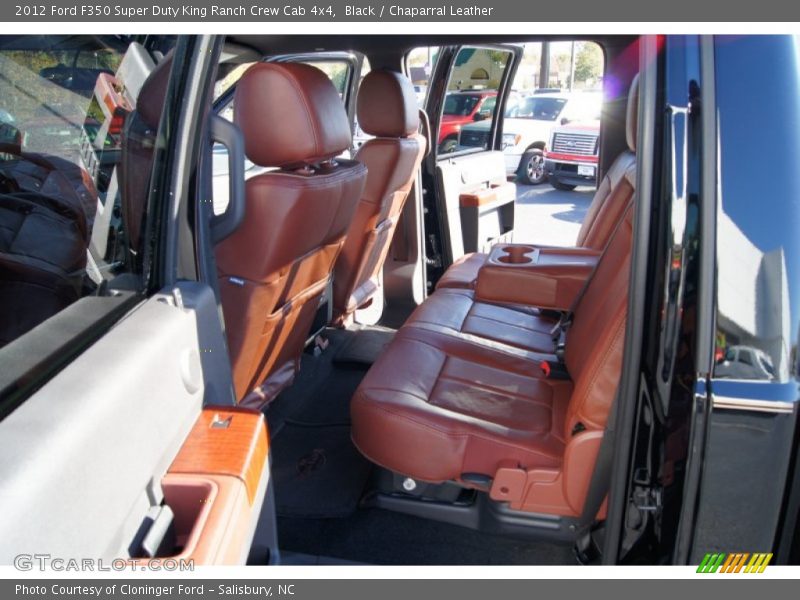  2012 F350 Super Duty King Ranch Crew Cab 4x4 Chaparral Leather Interior