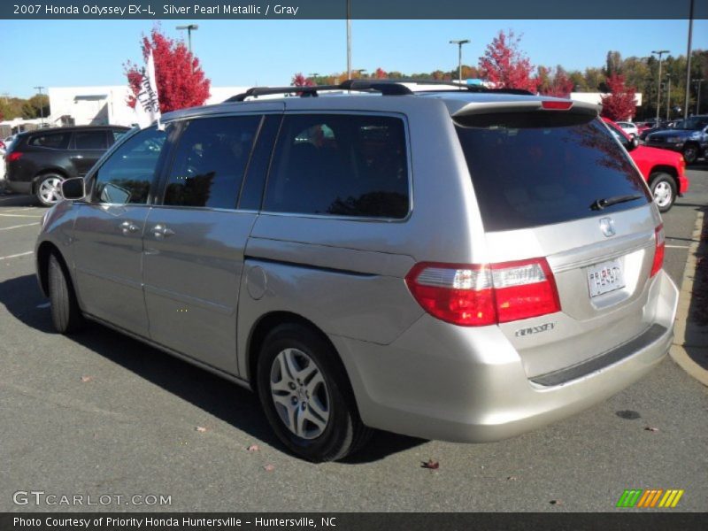 Silver Pearl Metallic / Gray 2007 Honda Odyssey EX-L
