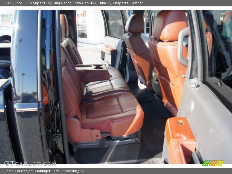 2012 F350 Super Duty King Ranch Crew Cab 4x4 Chaparral Leather Interior