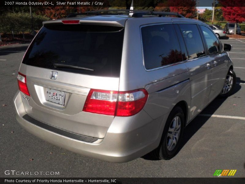 Silver Pearl Metallic / Gray 2007 Honda Odyssey EX-L