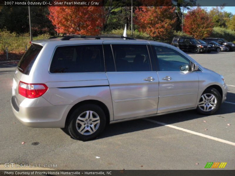 Silver Pearl Metallic / Gray 2007 Honda Odyssey EX-L