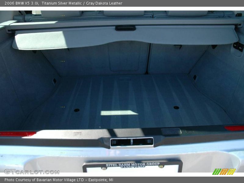 Titanium Silver Metallic / Gray Dakota Leather 2006 BMW X5 3.0i