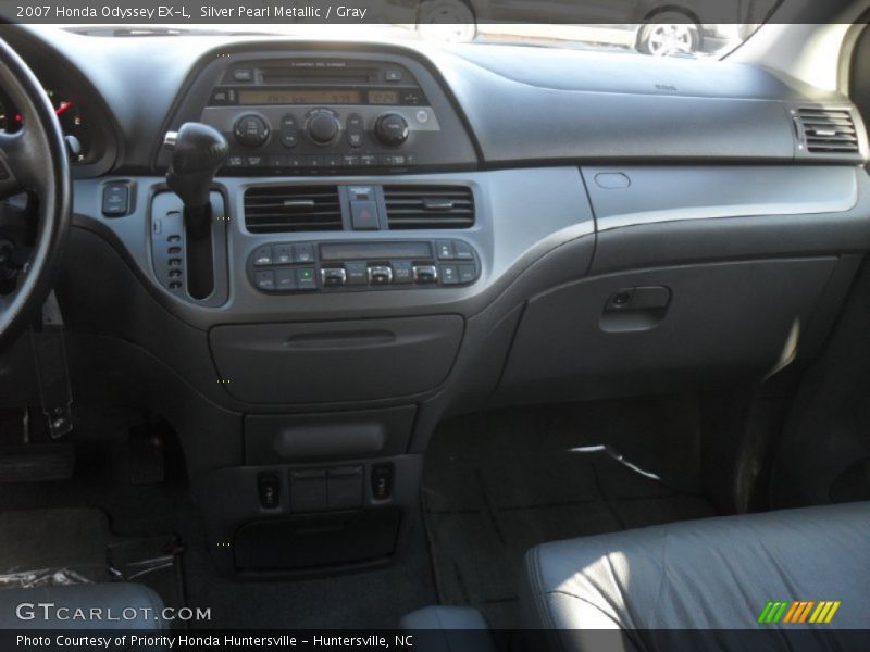 Silver Pearl Metallic / Gray 2007 Honda Odyssey EX-L
