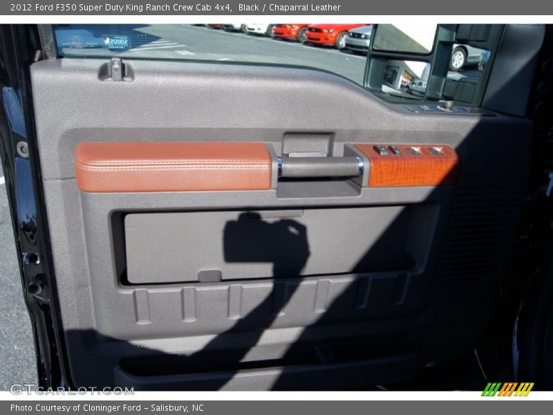 Black / Chaparral Leather 2012 Ford F350 Super Duty King Ranch Crew Cab 4x4