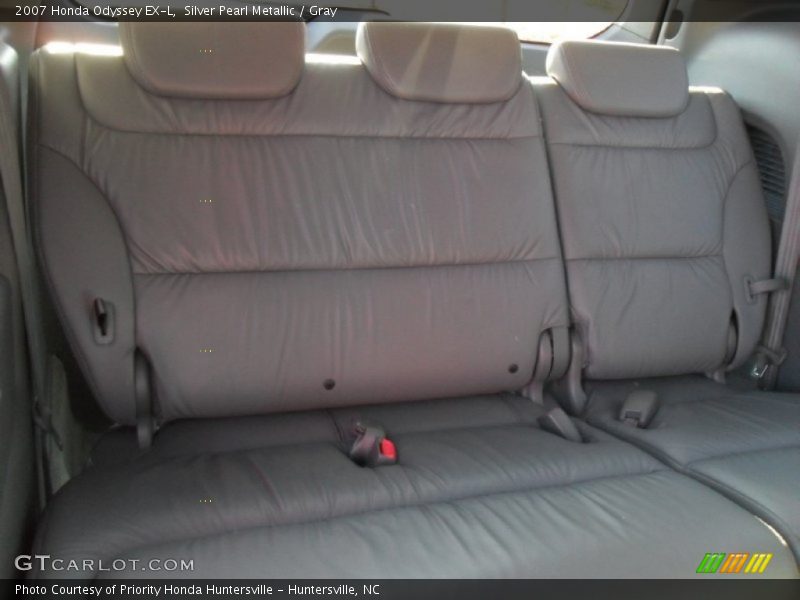 Silver Pearl Metallic / Gray 2007 Honda Odyssey EX-L