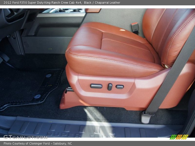  2012 F350 Super Duty King Ranch Crew Cab 4x4 Chaparral Leather Interior