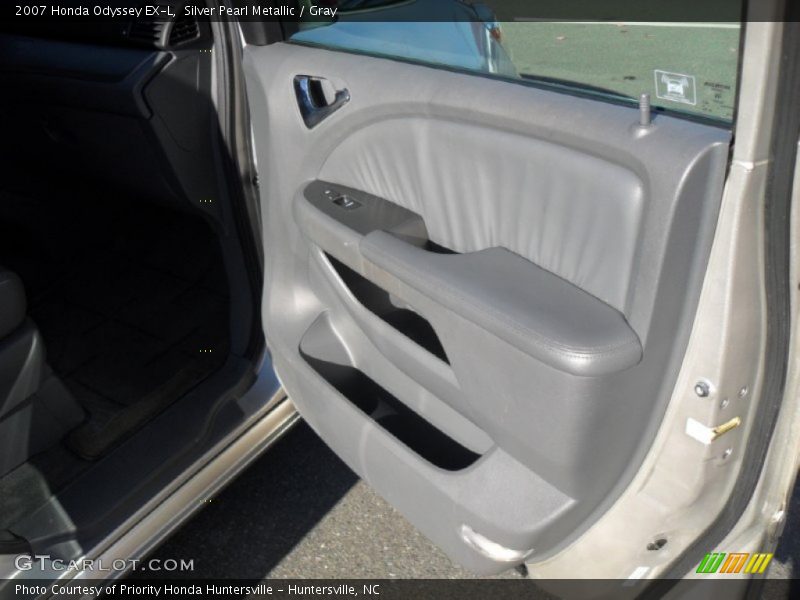 Silver Pearl Metallic / Gray 2007 Honda Odyssey EX-L