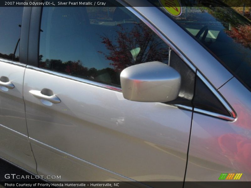 Silver Pearl Metallic / Gray 2007 Honda Odyssey EX-L
