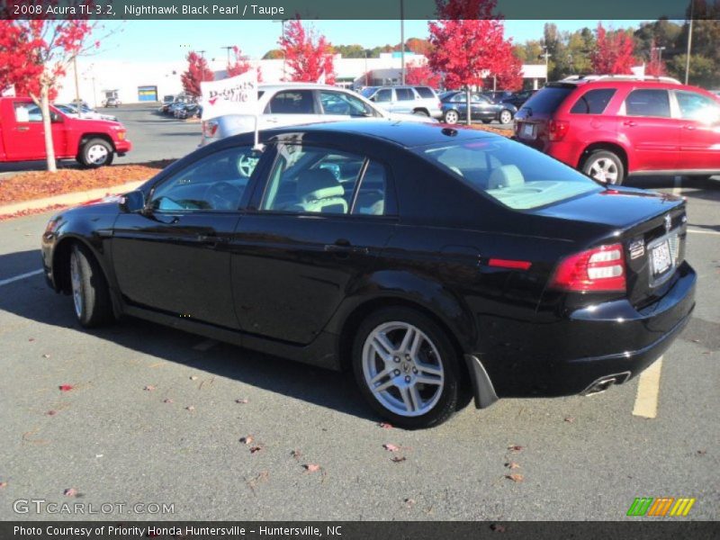 Nighthawk Black Pearl / Taupe 2008 Acura TL 3.2