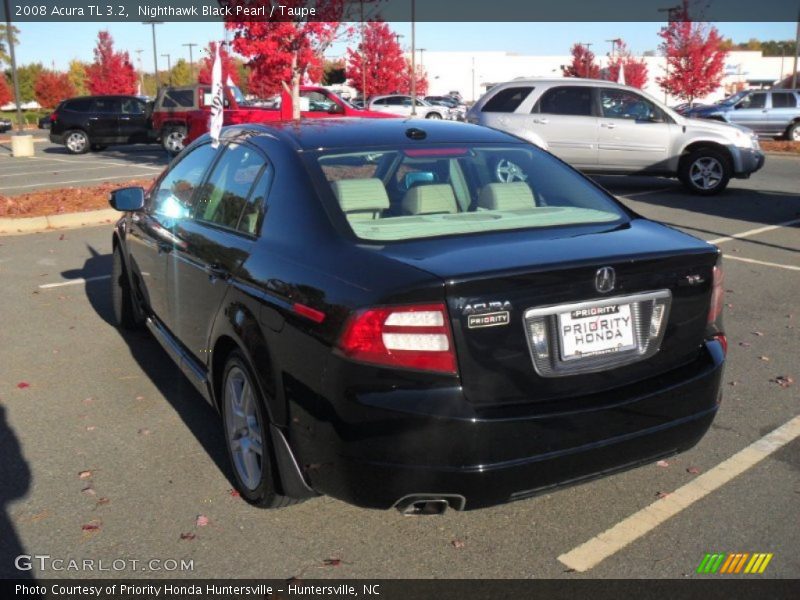 Nighthawk Black Pearl / Taupe 2008 Acura TL 3.2