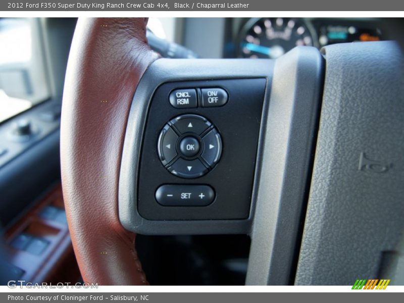 Controls of 2012 F350 Super Duty King Ranch Crew Cab 4x4