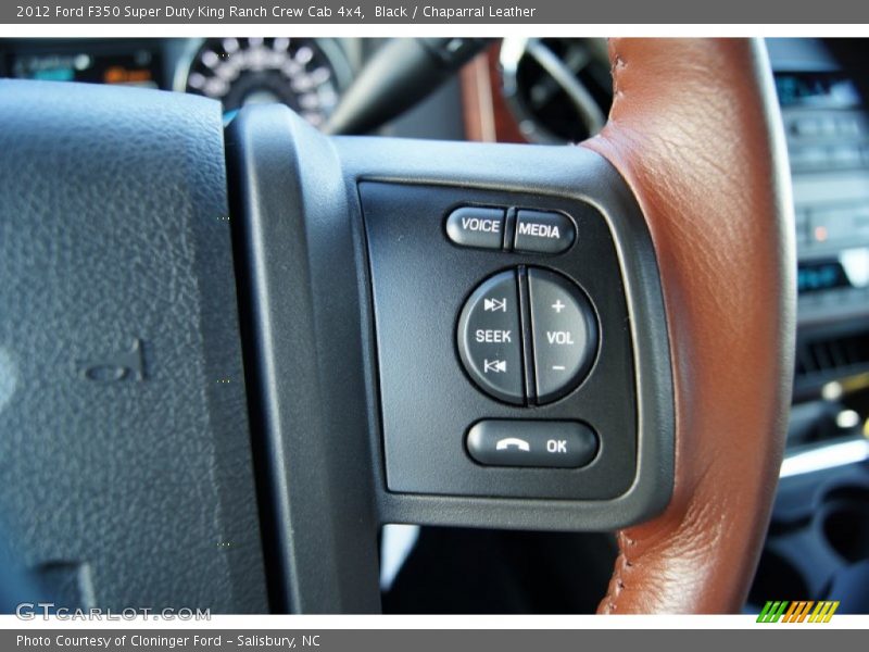 Controls of 2012 F350 Super Duty King Ranch Crew Cab 4x4