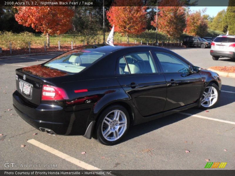 Nighthawk Black Pearl / Taupe 2008 Acura TL 3.2