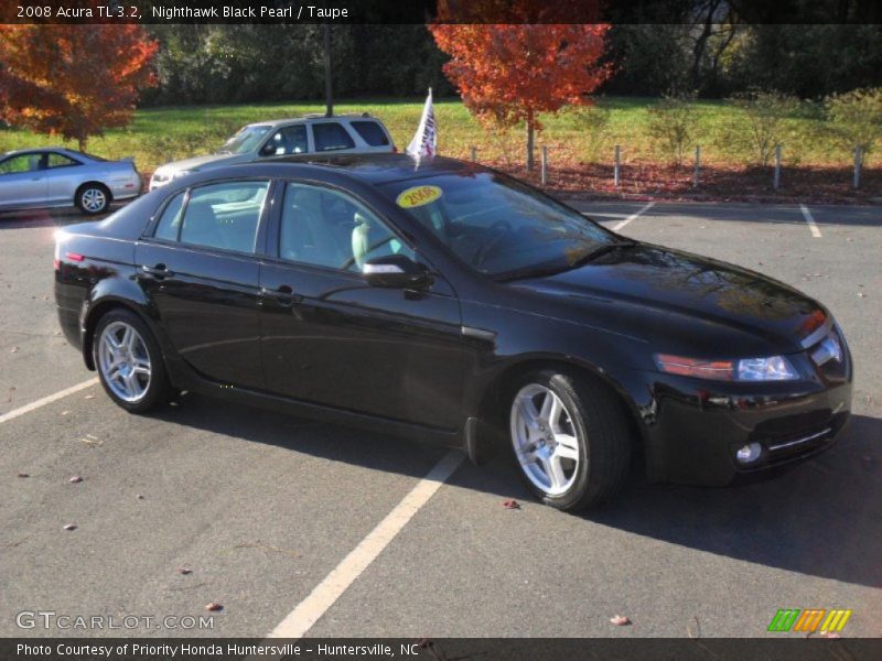 Nighthawk Black Pearl / Taupe 2008 Acura TL 3.2