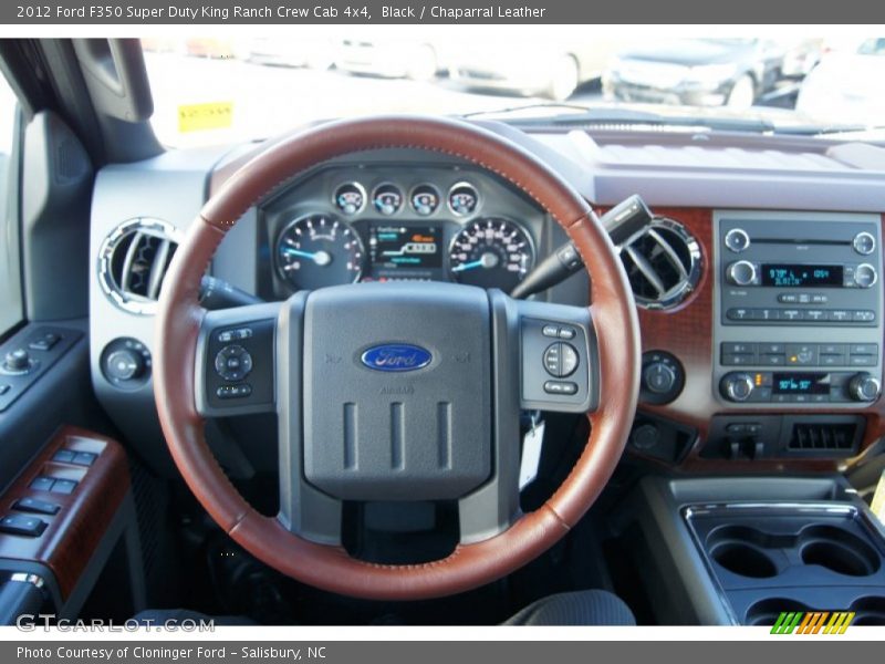  2012 F350 Super Duty King Ranch Crew Cab 4x4 Steering Wheel
