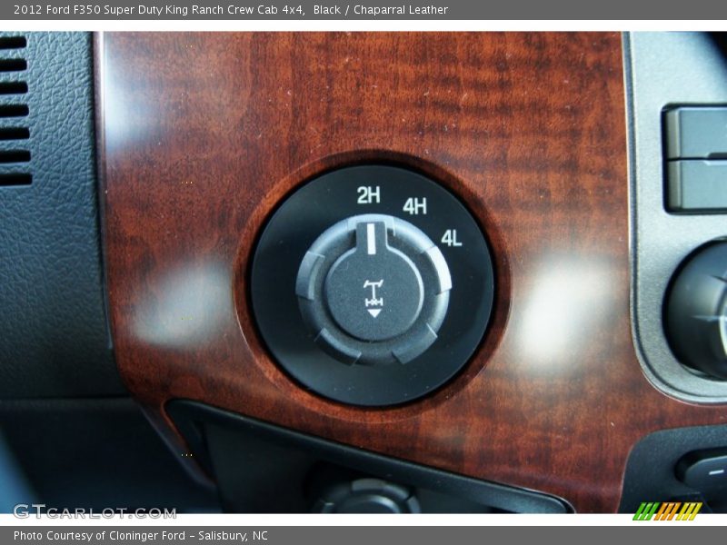 Controls of 2012 F350 Super Duty King Ranch Crew Cab 4x4
