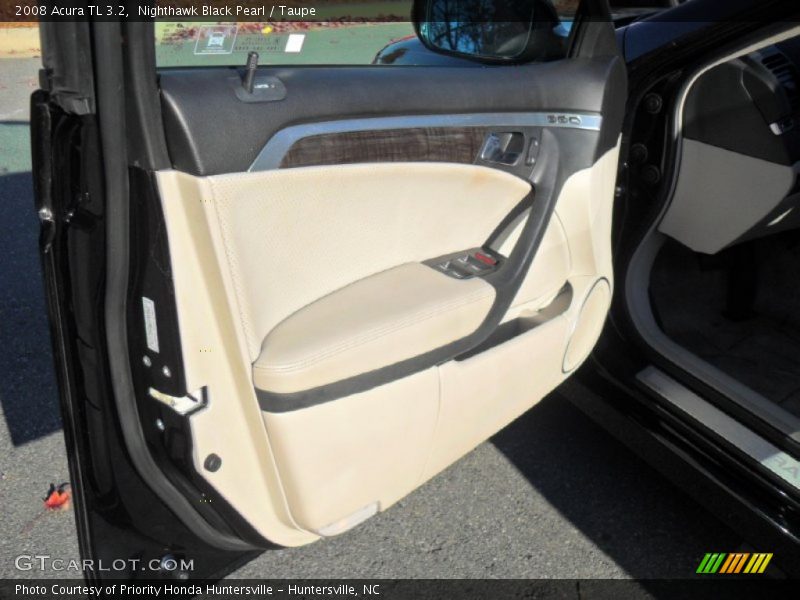 Nighthawk Black Pearl / Taupe 2008 Acura TL 3.2