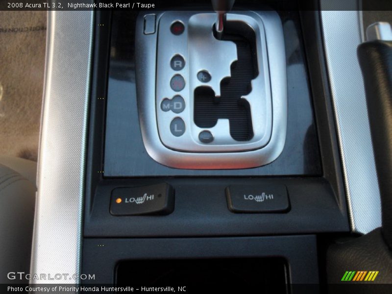 Nighthawk Black Pearl / Taupe 2008 Acura TL 3.2