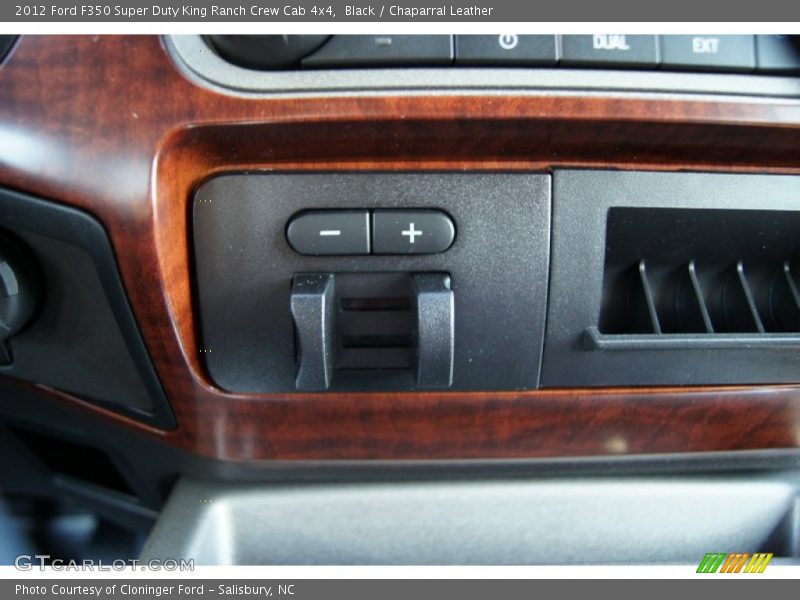 Controls of 2012 F350 Super Duty King Ranch Crew Cab 4x4